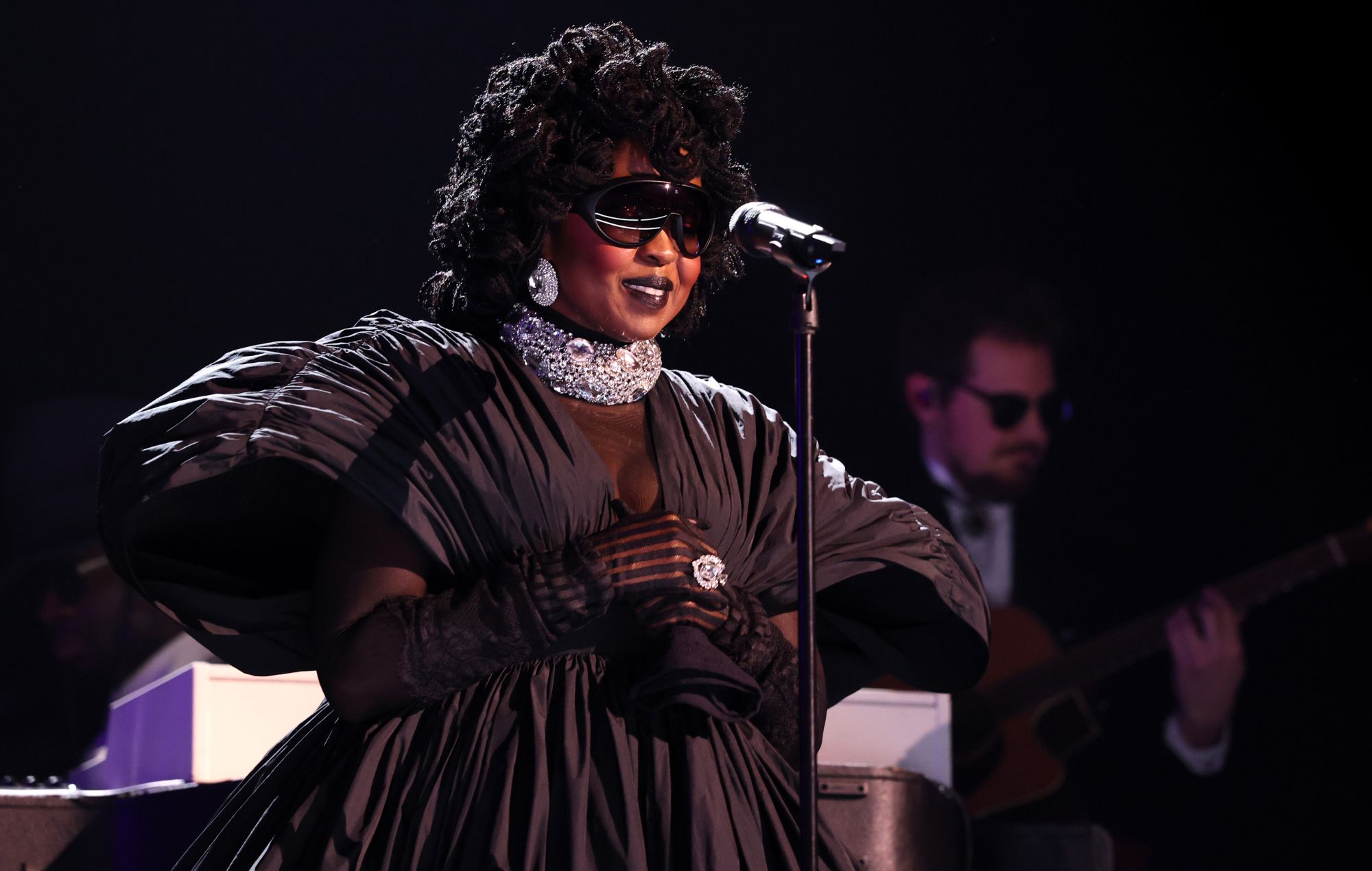 Lauryn Hill performs at the 2026 Grammys. CREDIT: Kevin Mazur/Getty Images