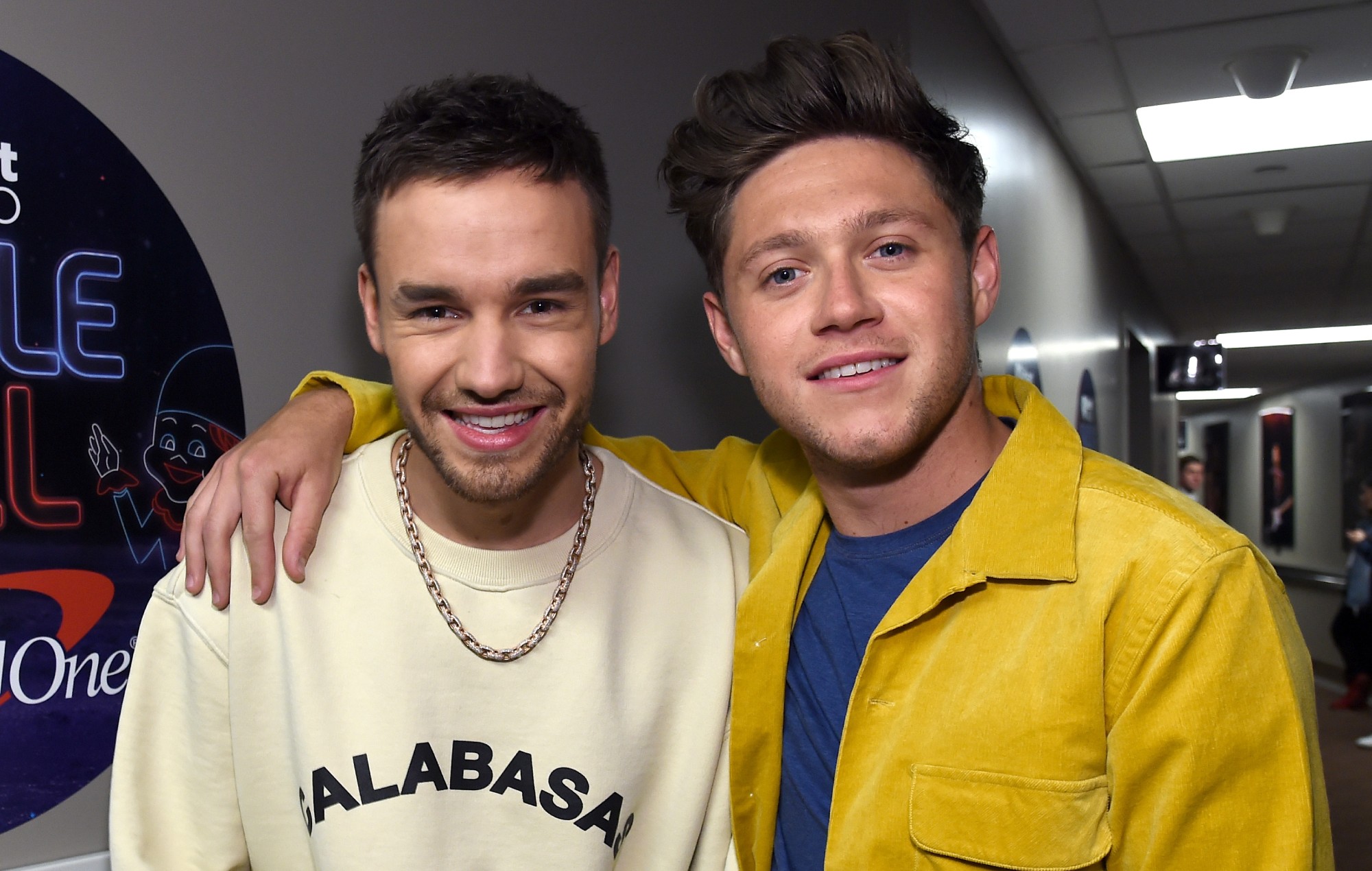 Liam Payne and Niall Horan pictured in 2017. CREDIT: Kevin Mazur/Getty Images for iHeartMedia