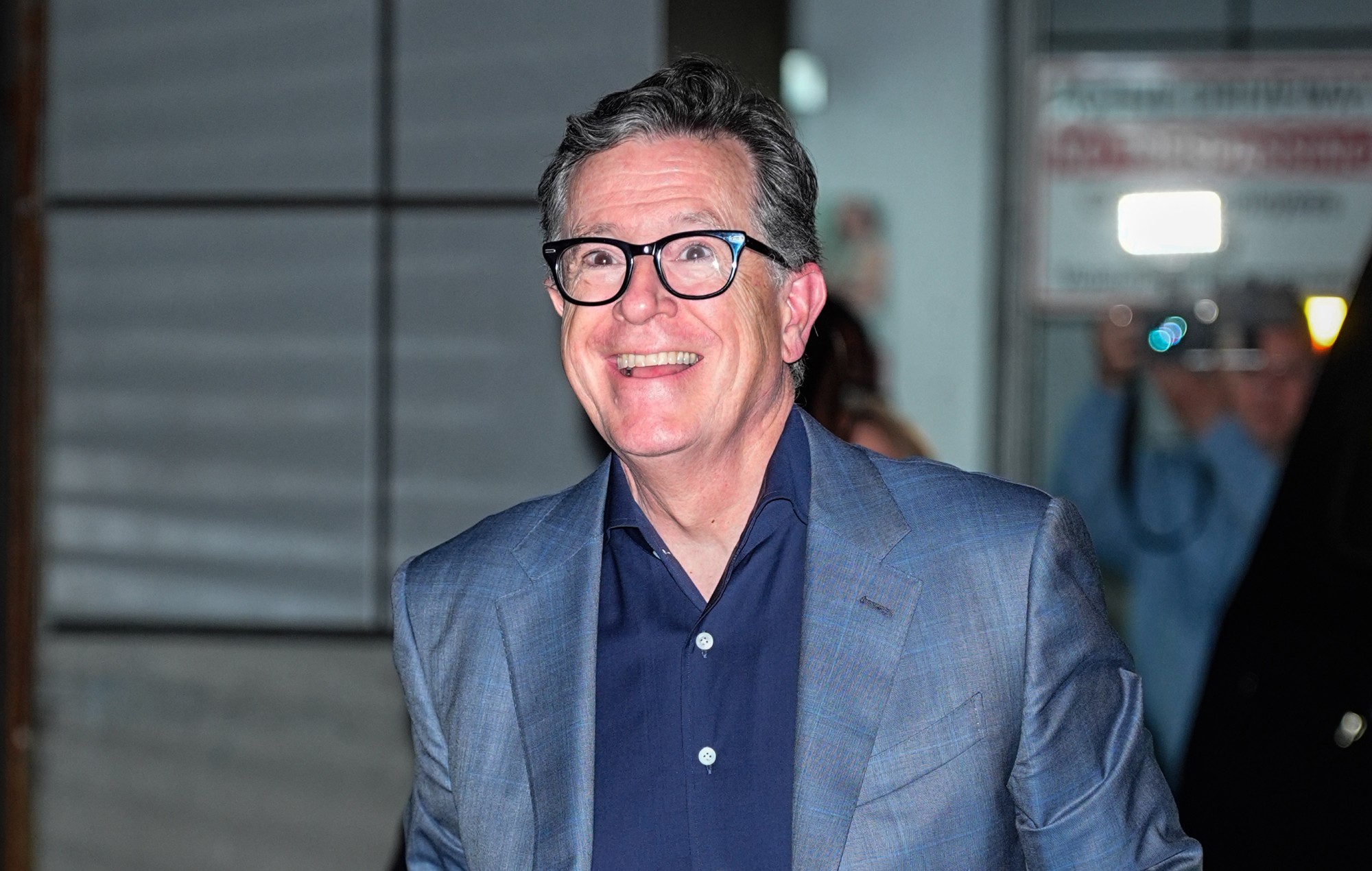 Stephen Colbert seen at an after-party for the finale of 'The Late Show', 2026. CREDIT: XNY/Star Max/GC Images