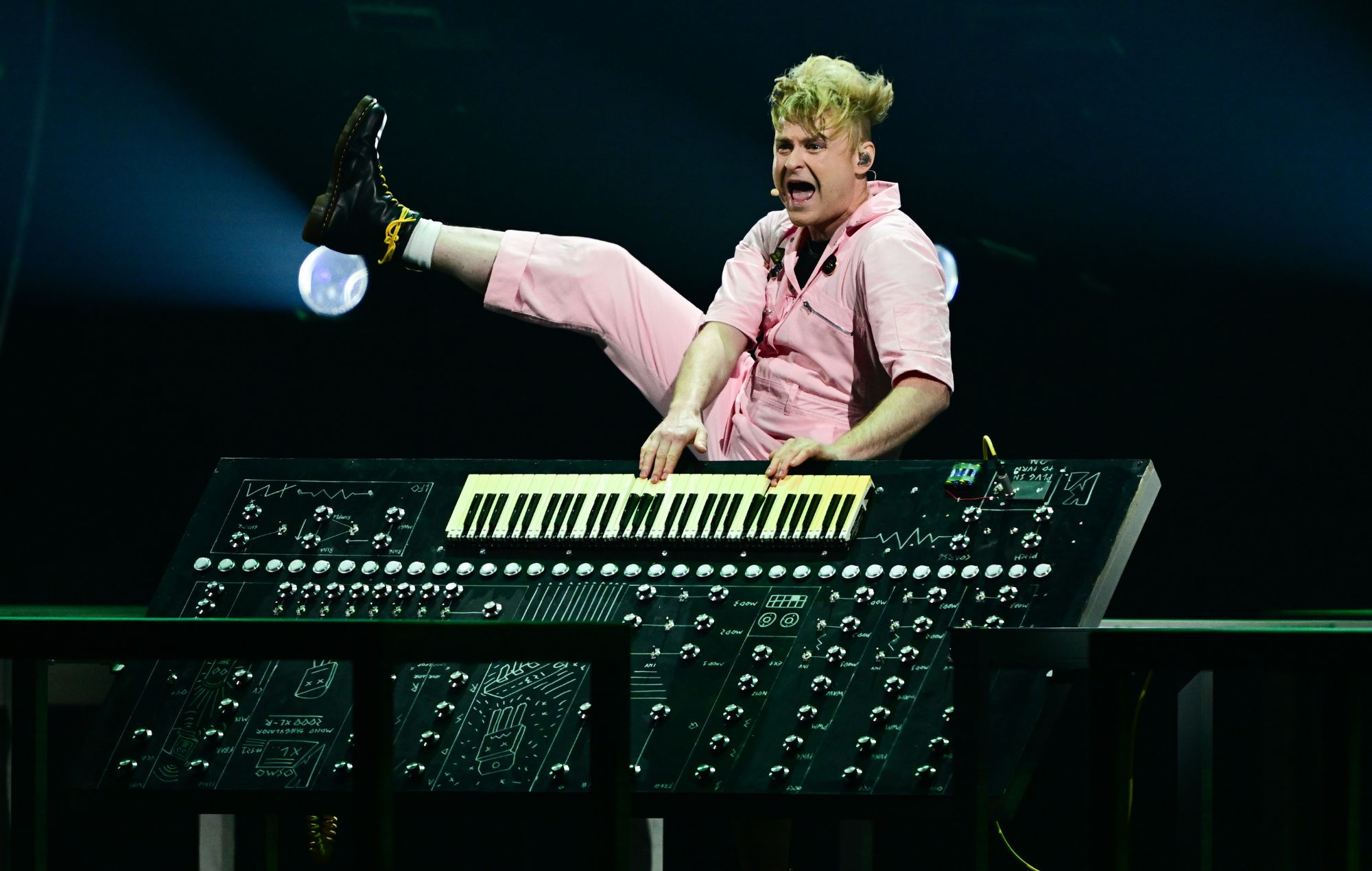 LOOK MUM NO COMPUTER representing United Kingdom at Eurovision 2026. CREDIT: Christian Bruna/Getty Images