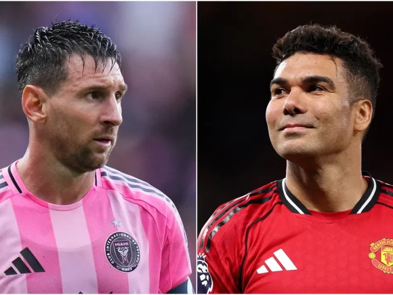 Casemiro perto de se juntar a Messi enquanto o Inter Miami avança nas negociações, apesar do interesse do LA Galaxy