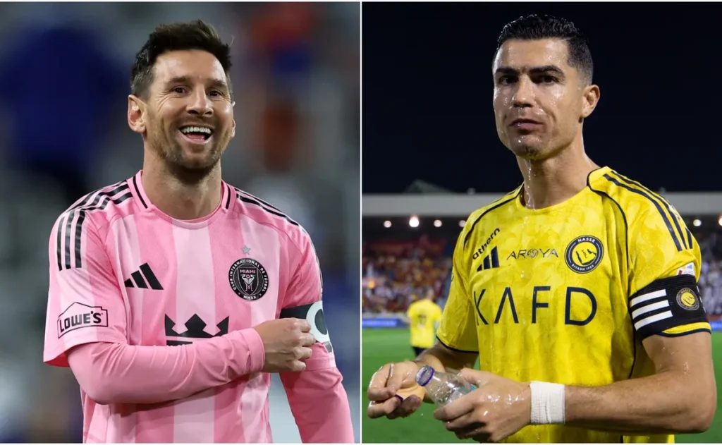 MLS supera Saudita em ranking global e reacende debate entre Messi e Cristiano Ronaldo