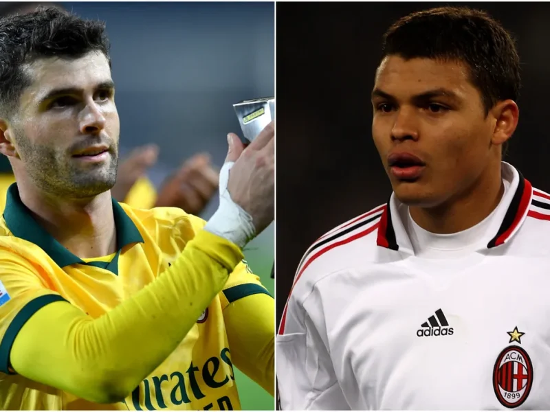Christian Pulisic pode ganhar outro mentor de elite enquanto o Milan reconsidera o retorno de Thiago Silva devido a um motivo importante após sua derrota na Copa do Mundo de 2026