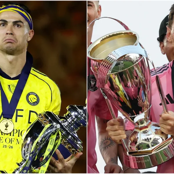Cristiano Ronaldo recupera o trono da Forbes com um pagamento recorde de US$ 300 milhões após a glória da Saudi Pro League, com Lionel Messi entre os maiores ganhadores