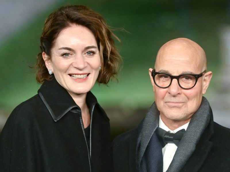 Stanley Tucci aborda diferença de idade de 21 anos com a esposa Felicity Blunt