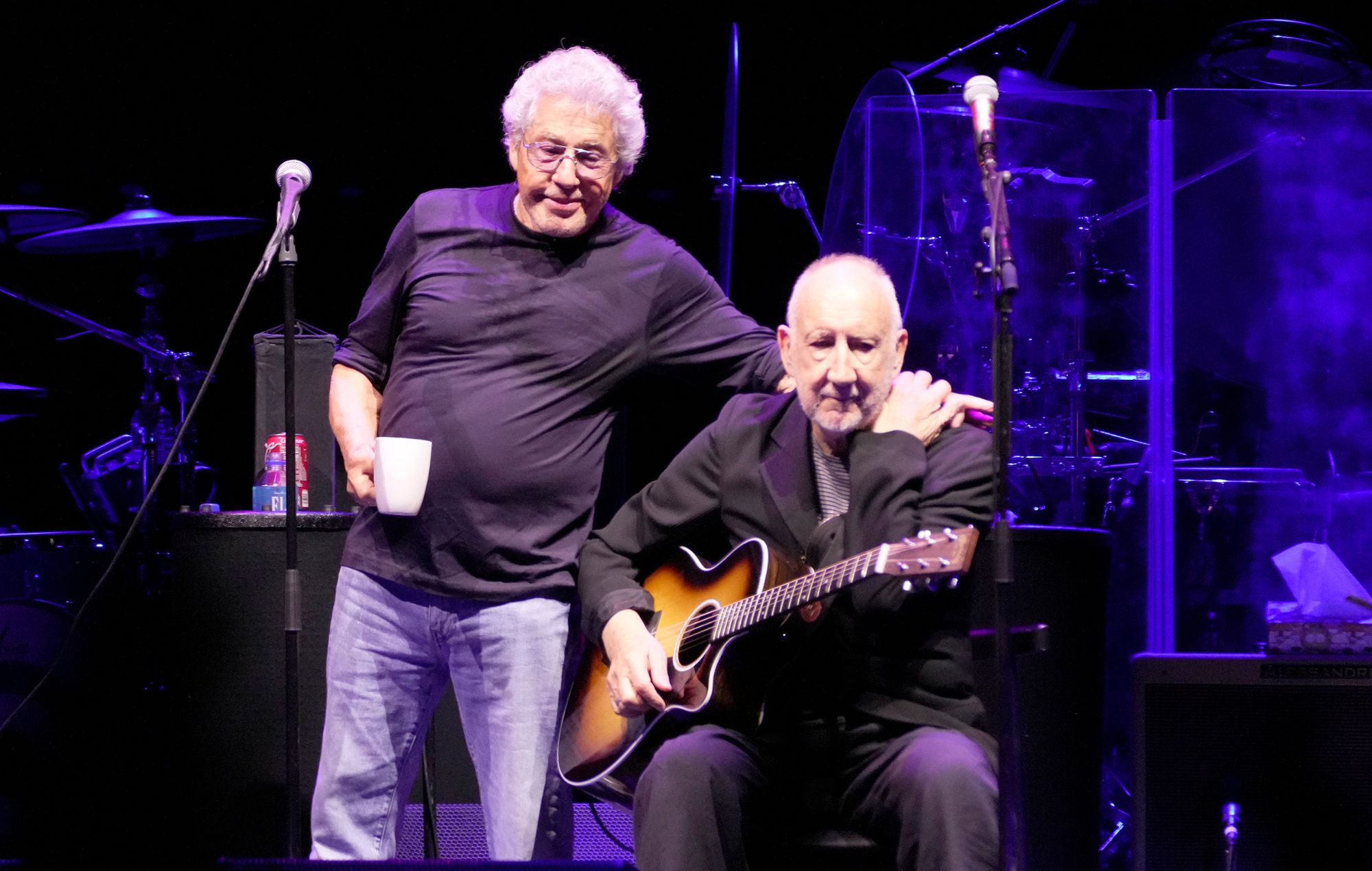 Roger Daltrey and Pete Townshend of The Who. CREDIT: Jeff Kravitz/FilmMagic/Getty