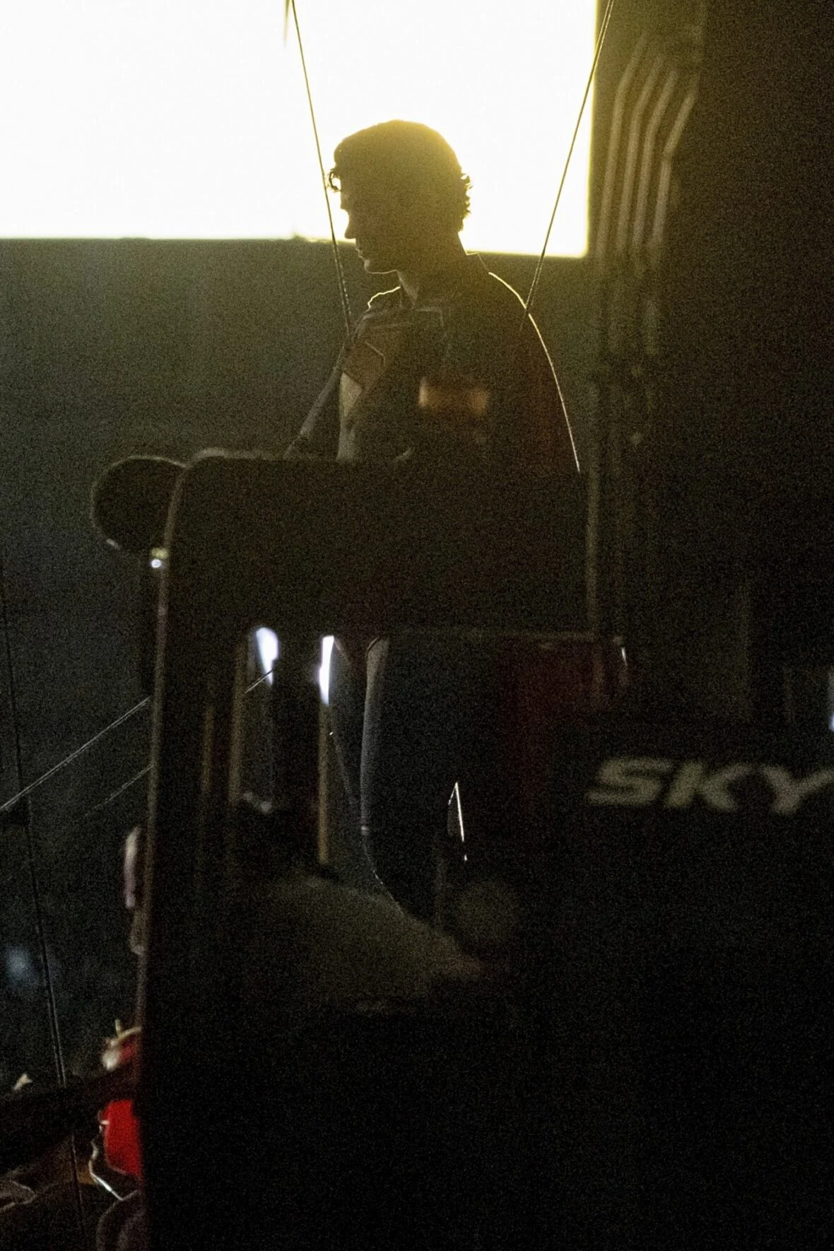 David Corenswet no set do Homem do Amanhã