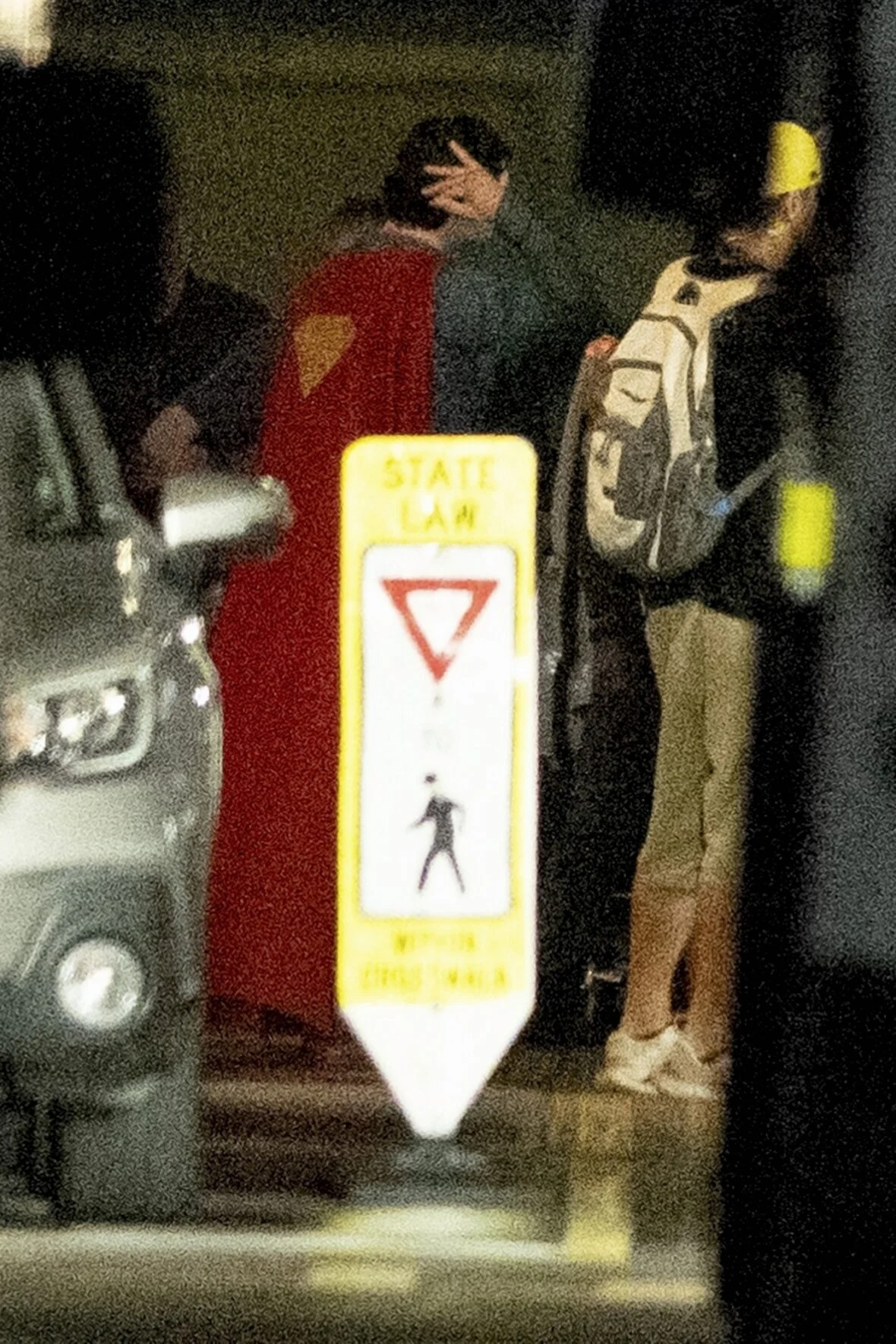 David Corenswet no set do Homem do Amanhã