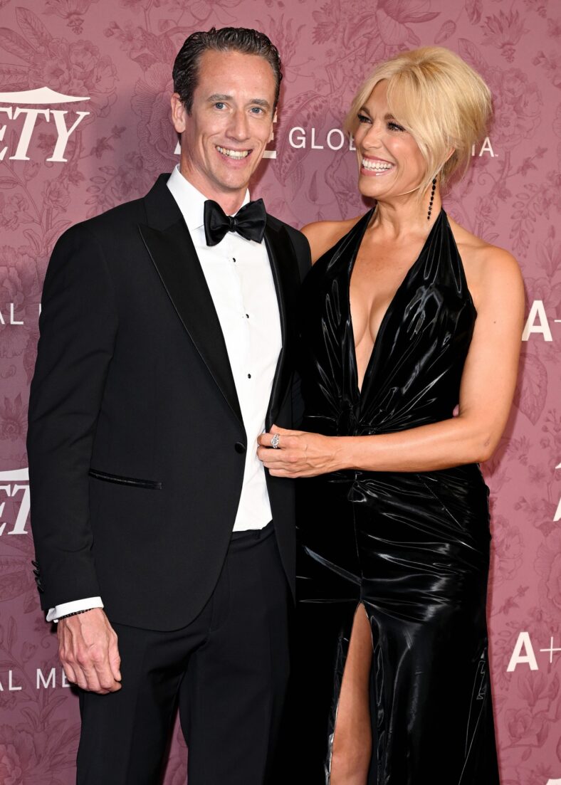 Foto de Nick Beresford-Cleary e Hannah Waddingham