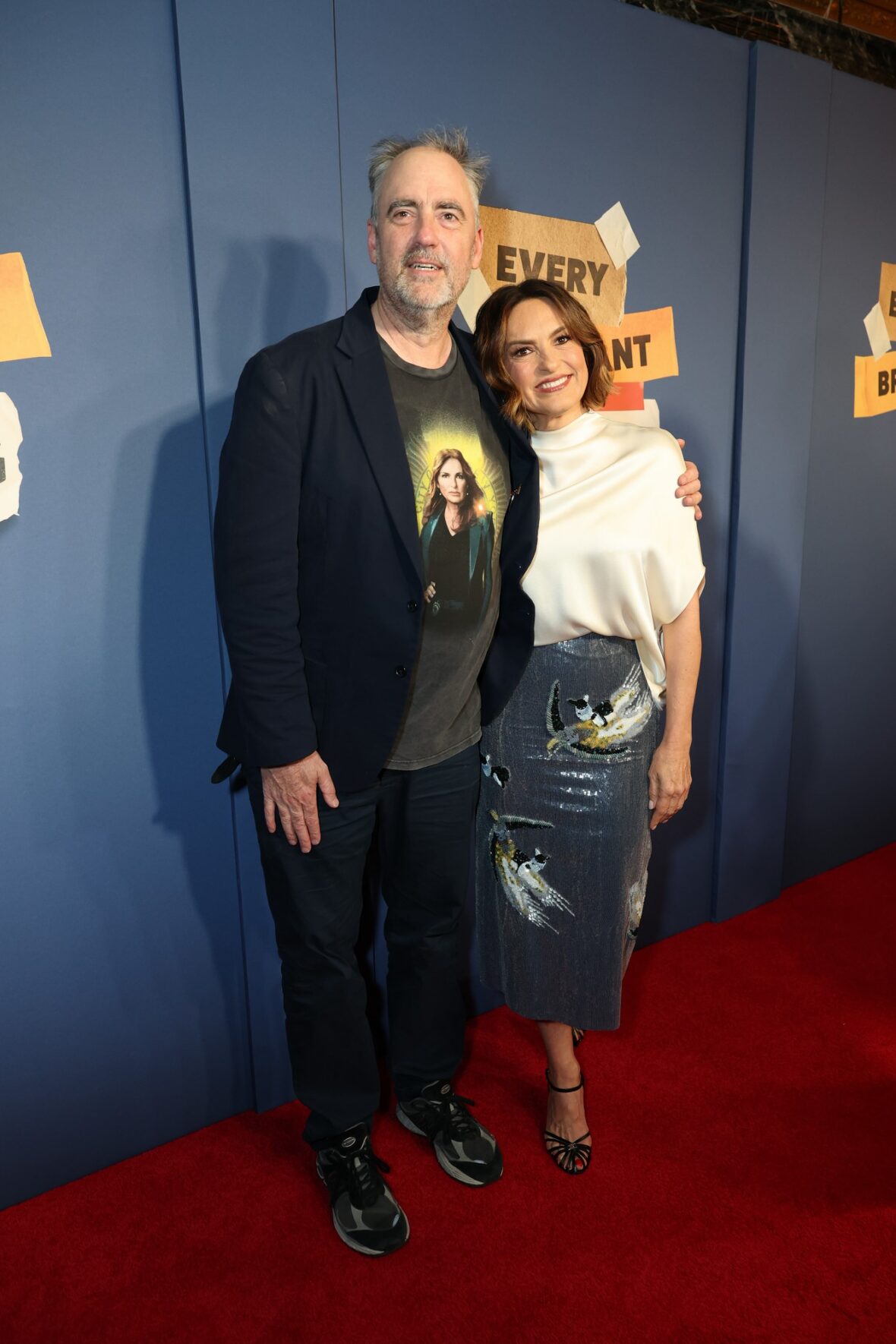 Celebridades na noite de estreia de sua estreia na Broadway