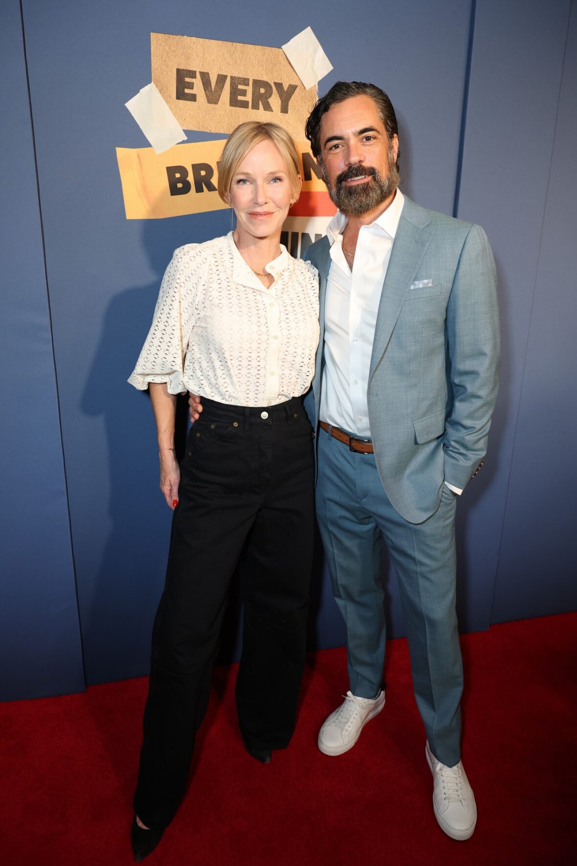 Celebridades na noite de estreia de sua estreia na Broadway