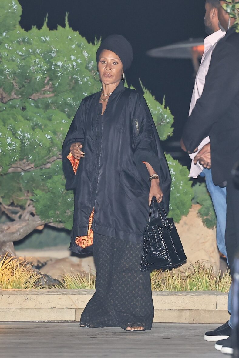 Jada Pinkett Smith e Will Smith em um carro juntos