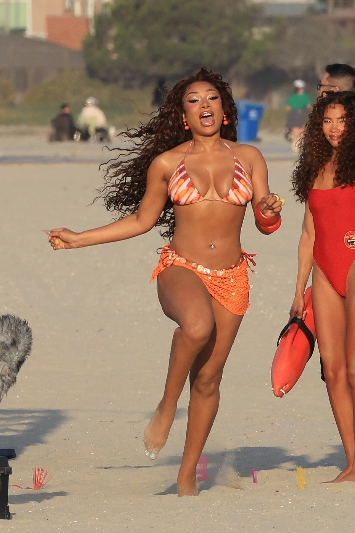 Megan thee Stallion filma icônico 