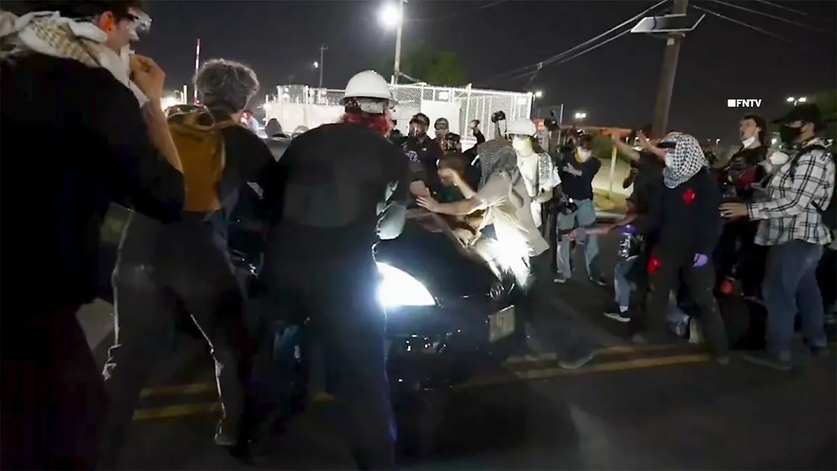 ICE protest