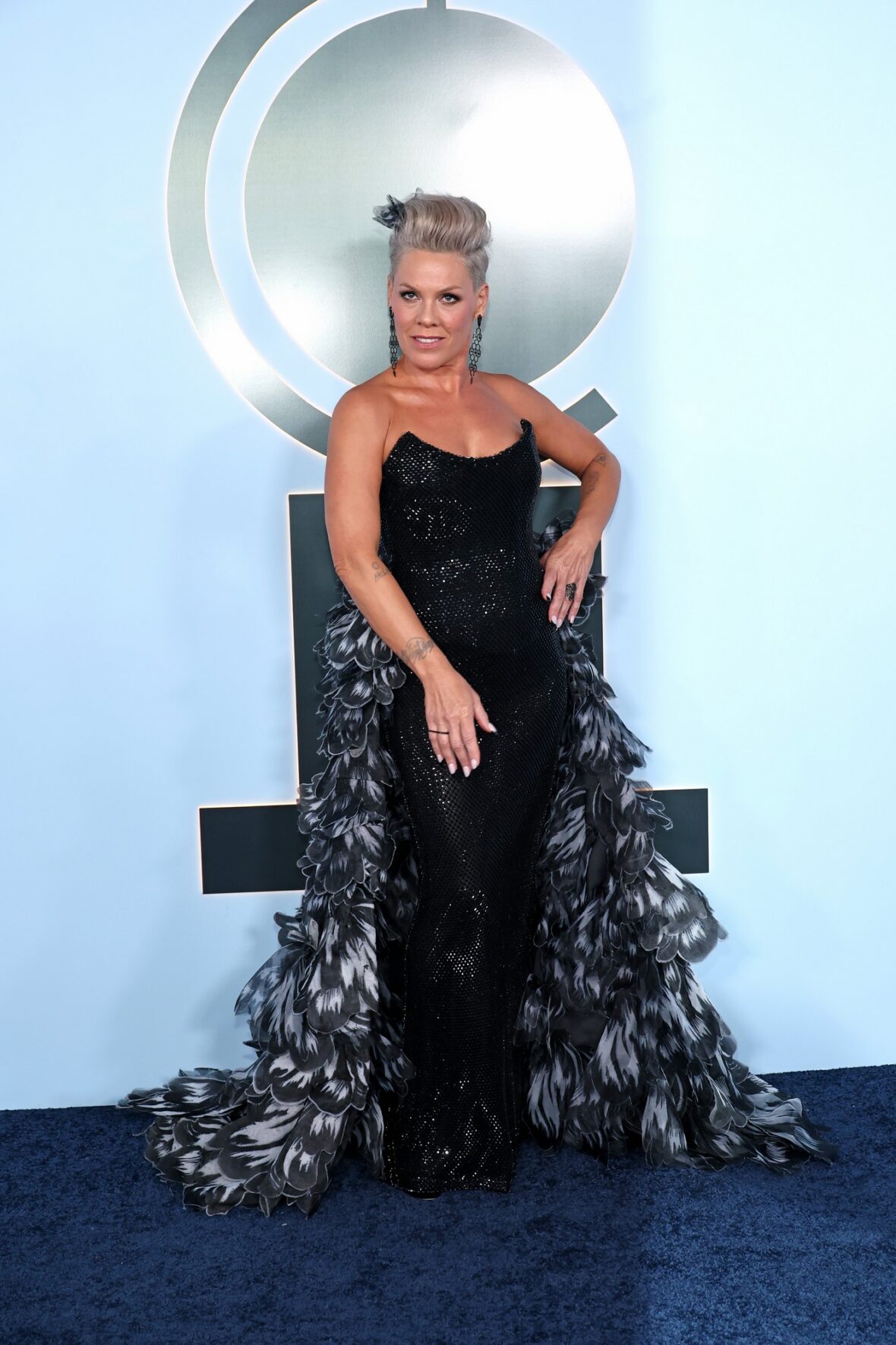 Pink e sua família no Tonys