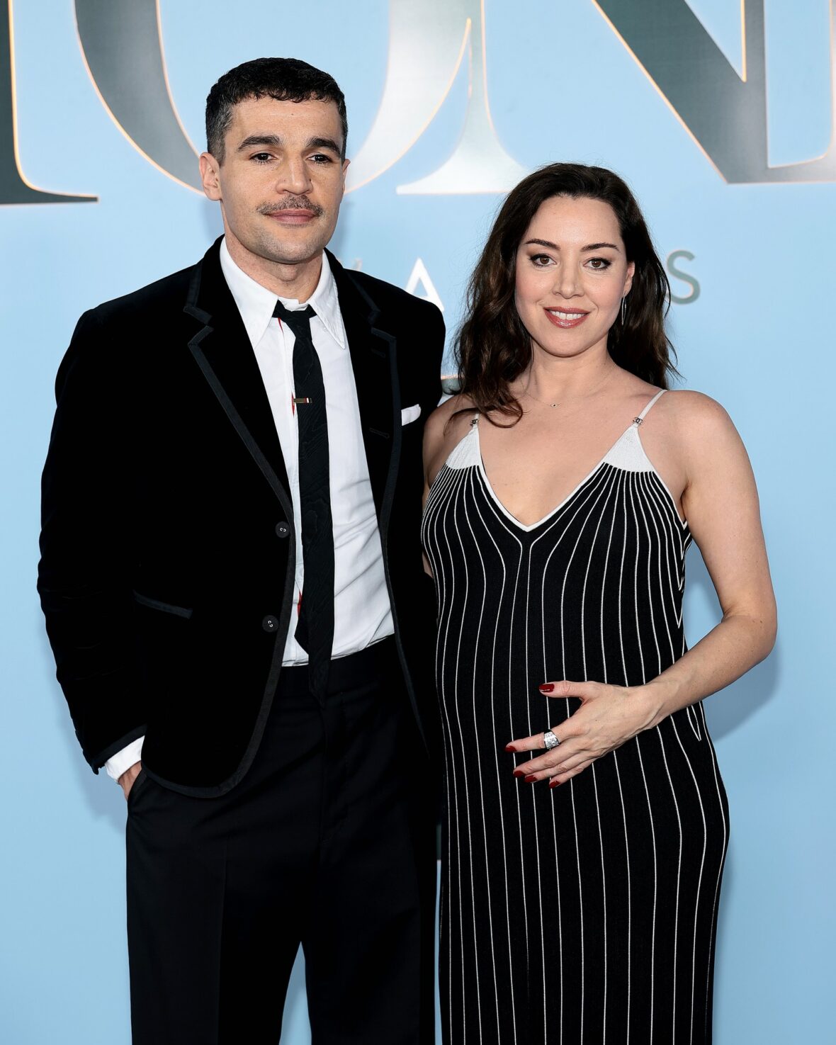 Aubrey Plaza e Christopher Abbott no Tonys