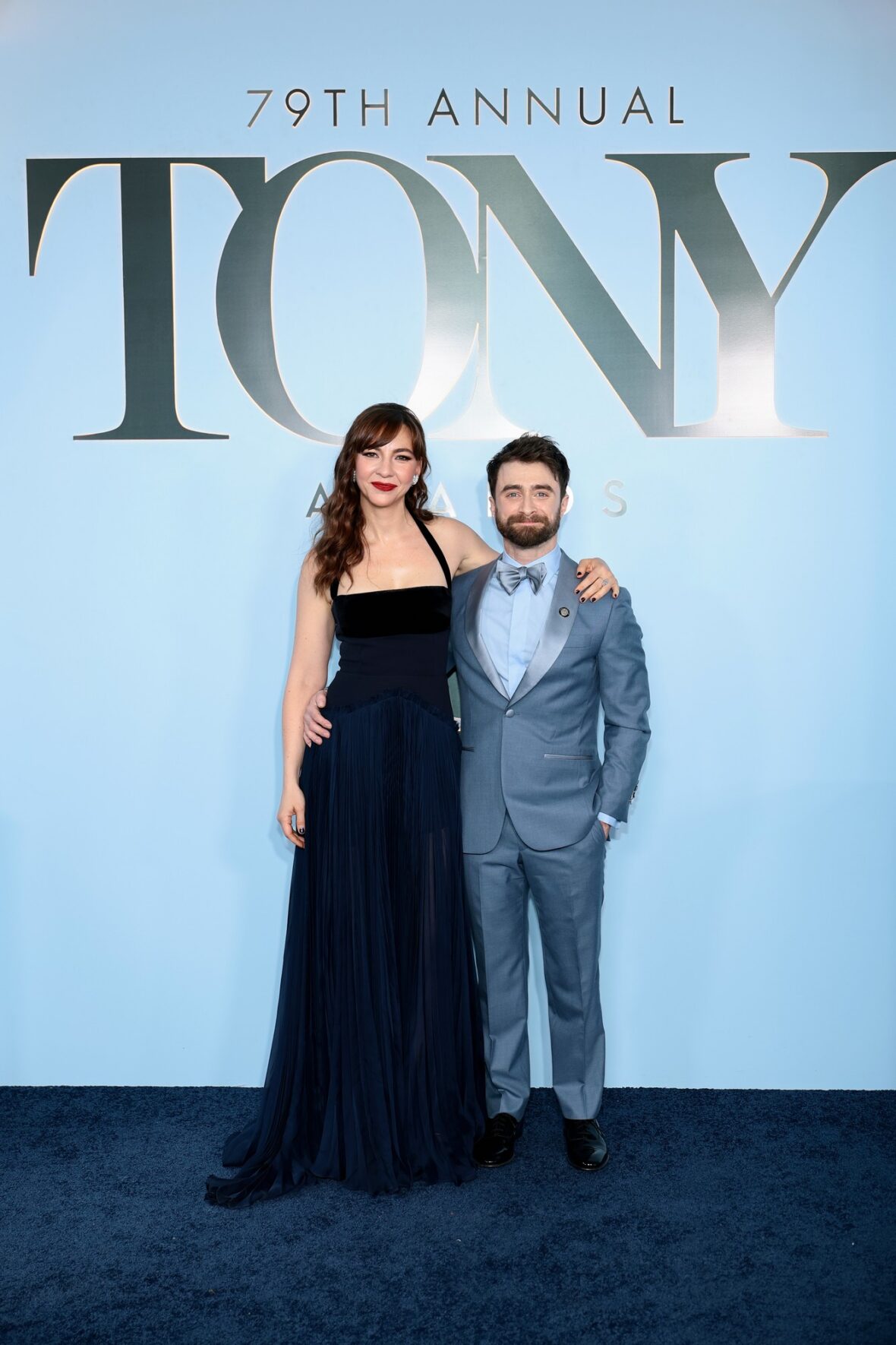 Foto de Daniel Radcliffe e Erin Darke no Tony Awards