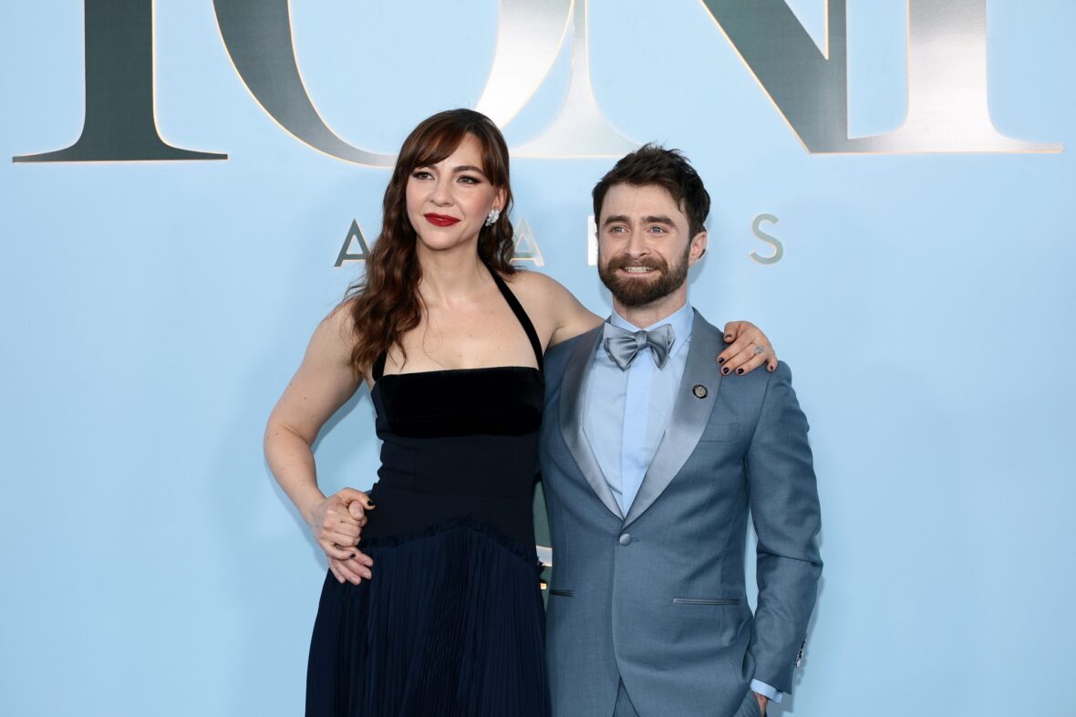Foto de Daniel Radcliffe e Erin Darke no Tony Awards