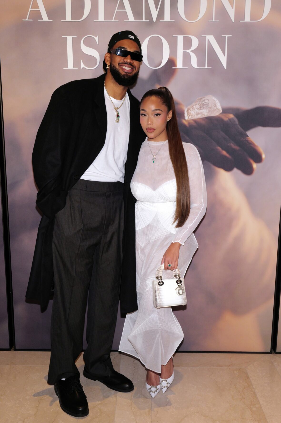 Foto de Karl-Anthony Towns e Jordyn Woods