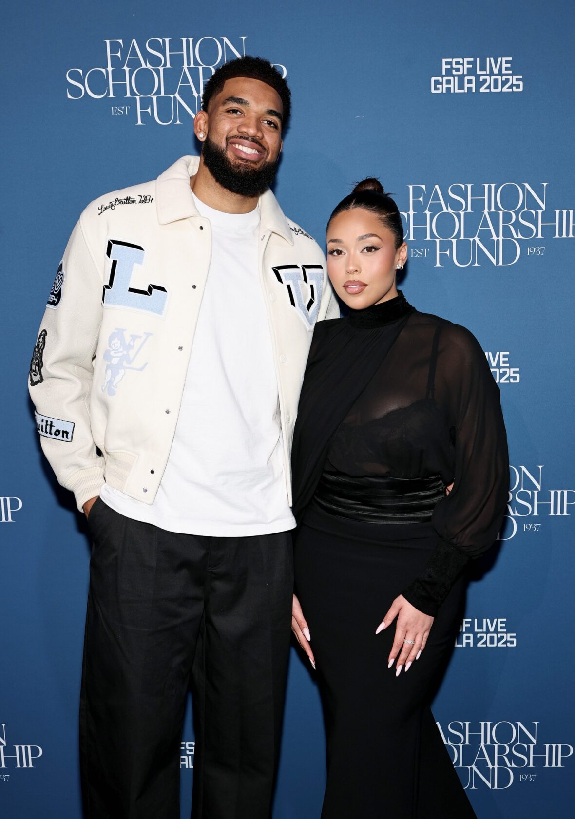 Foto de Karl-Anthony Towns e Jordyn Woods