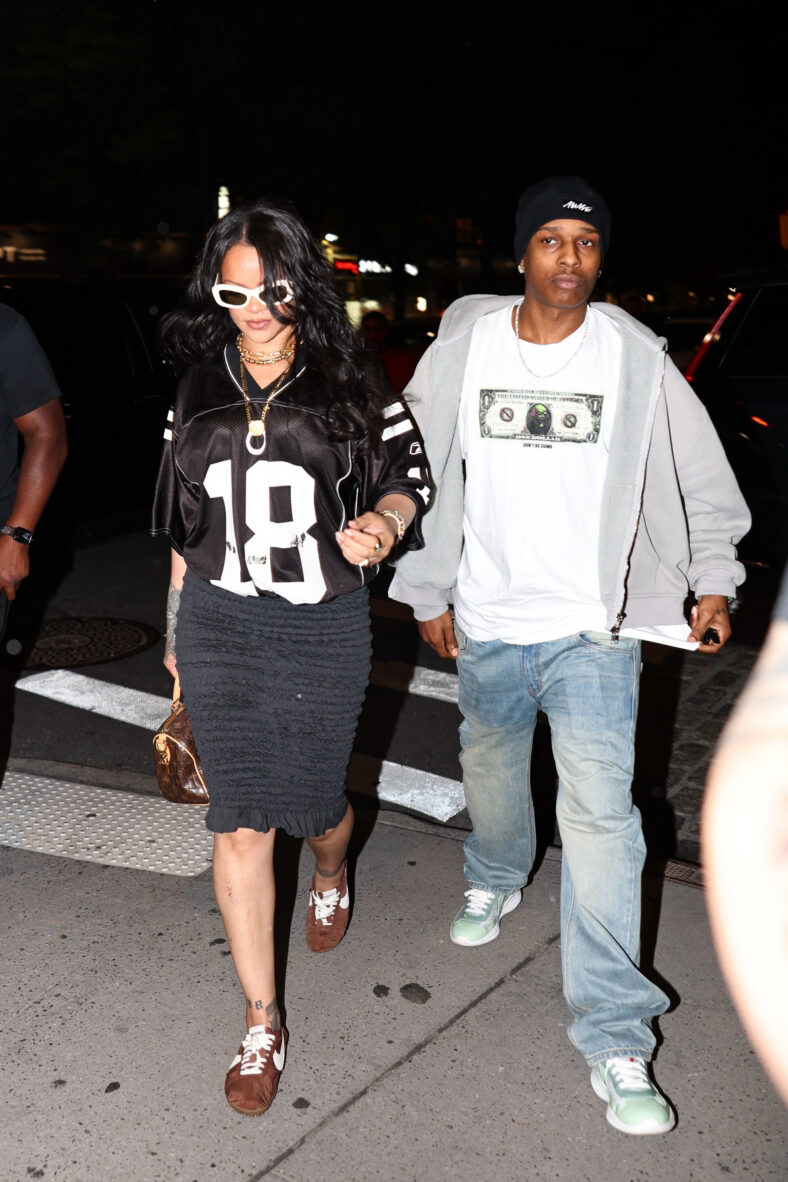 A$AP Rocky e Rihanna curtem passeio por Tribeca