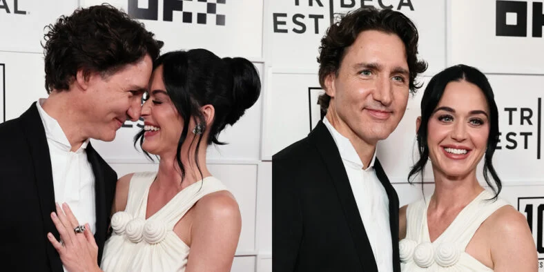 Katy Perry e Justin Trudeau fazem estreia no tapete vermelho