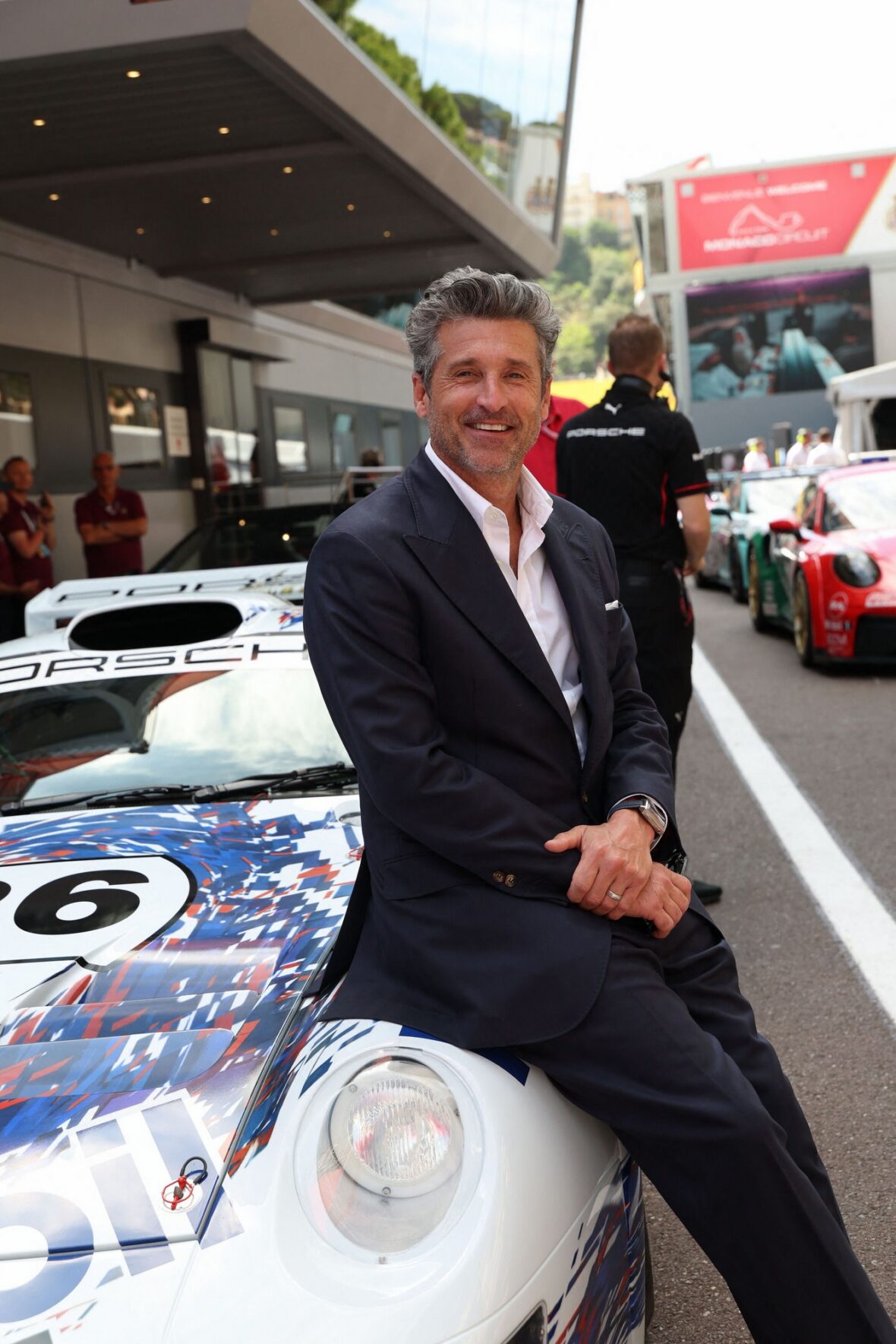Patrick Dempsey participa do Grande Prêmio de F1 de Mônaco