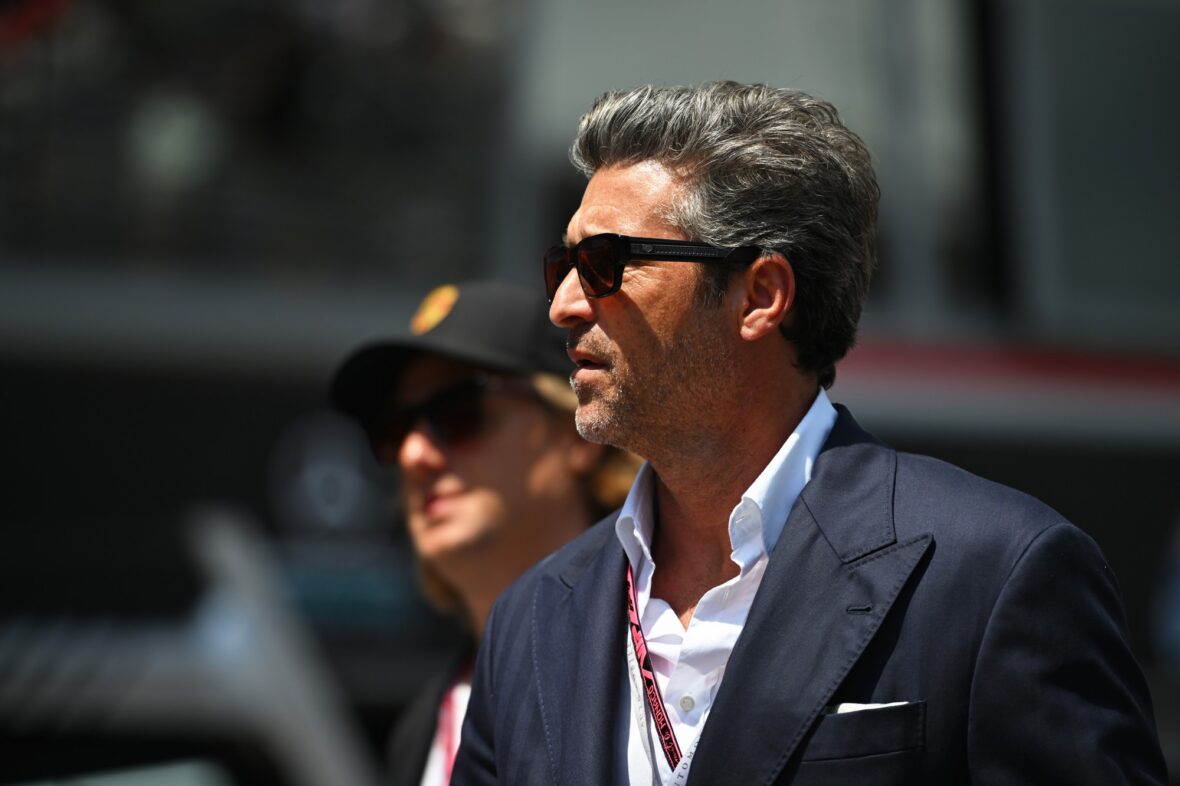 Patrick Dempsey participa do Grande Prêmio de F1 de Mônaco