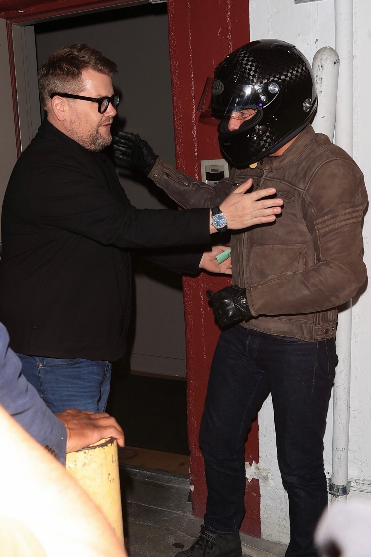 Fotos de Tom Cruise e James Corden