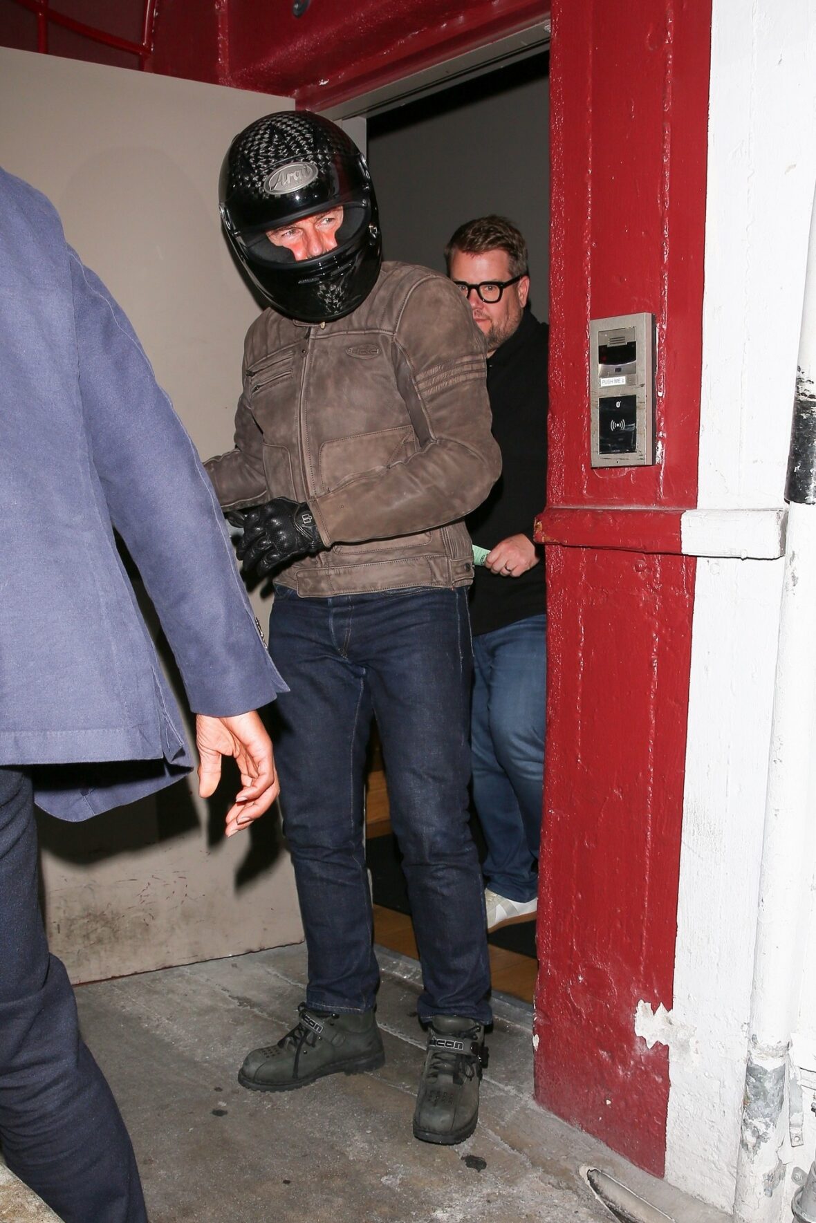 Fotos de Tom Cruise e James Corden