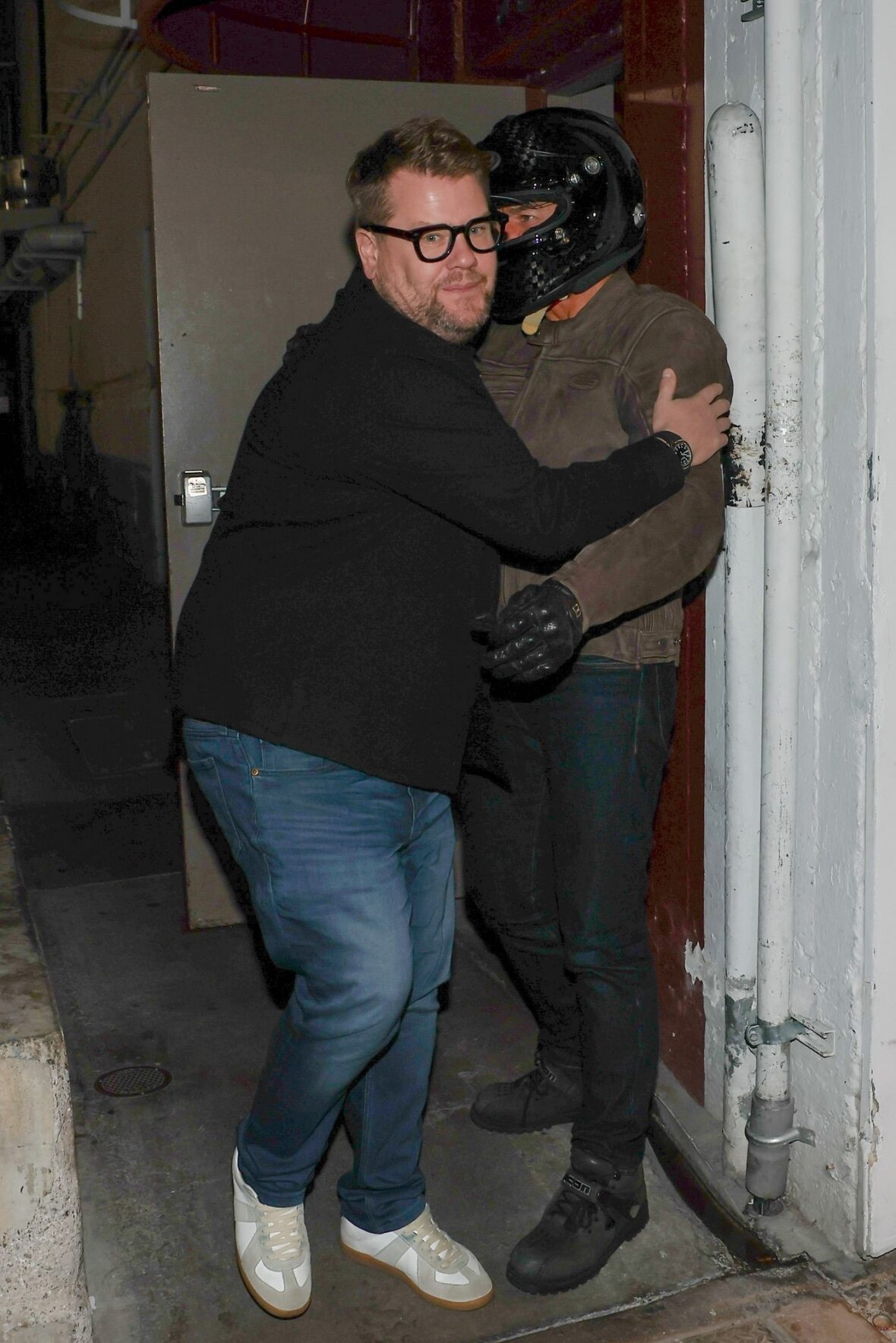 Fotos de Tom Cruise e James Corden