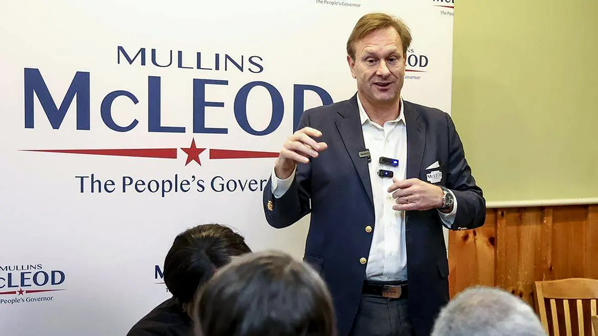 Mullins McLeod on the campaign trail
