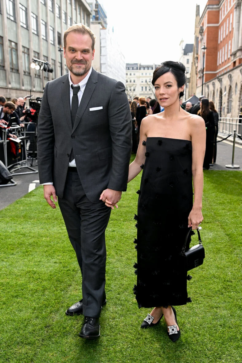 Foto stock de David Harbour e Lily Allen