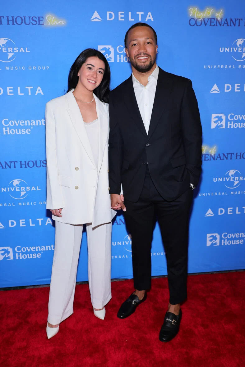 Jalen Brunson e sua esposa Ali