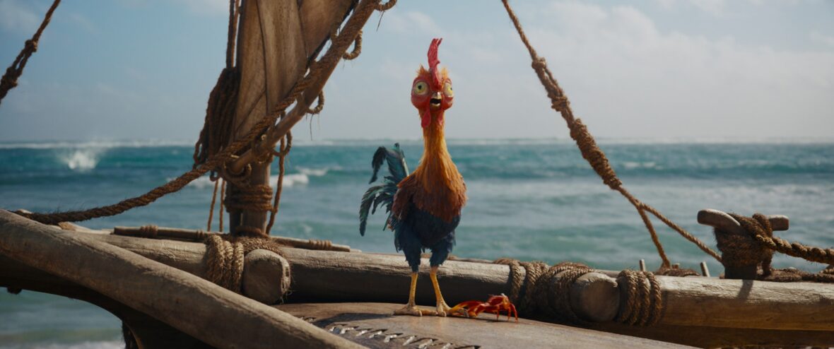 Cena do live-action Moana