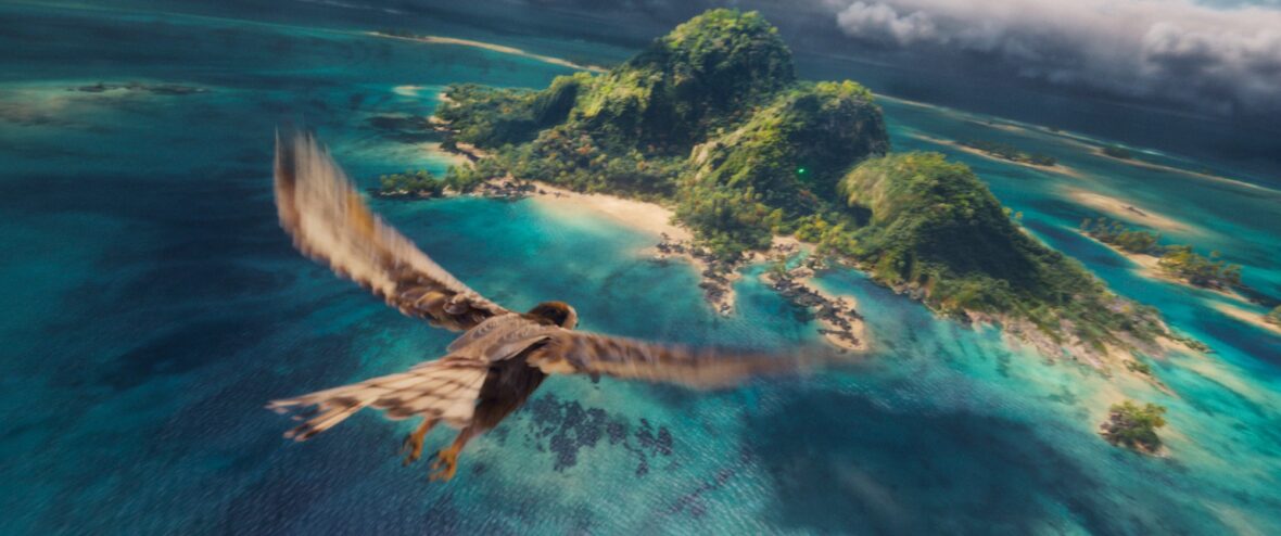 Cena do live-action Moana