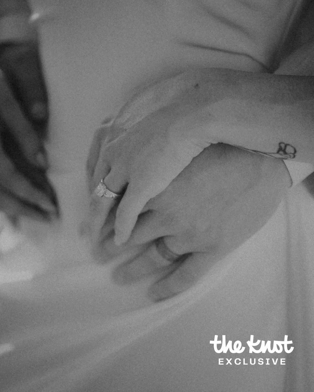 Foto do casamento de Hunter King e Chris Copier