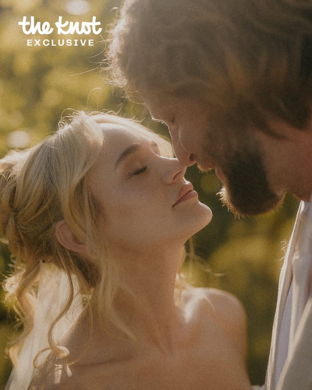 Foto do casamento de Hunter King e Chris Copier