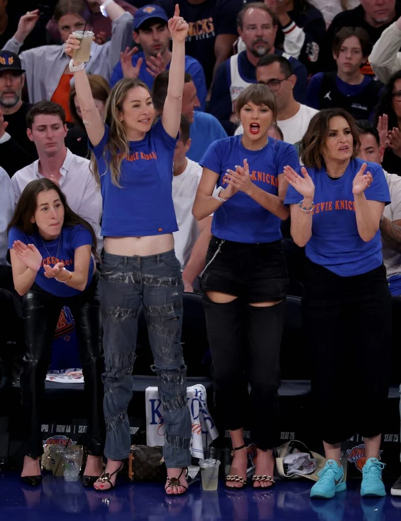 Taylor Swift no jogo dos Knicks