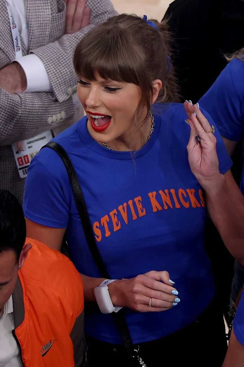 Taylor Swift no jogo dos Knicks