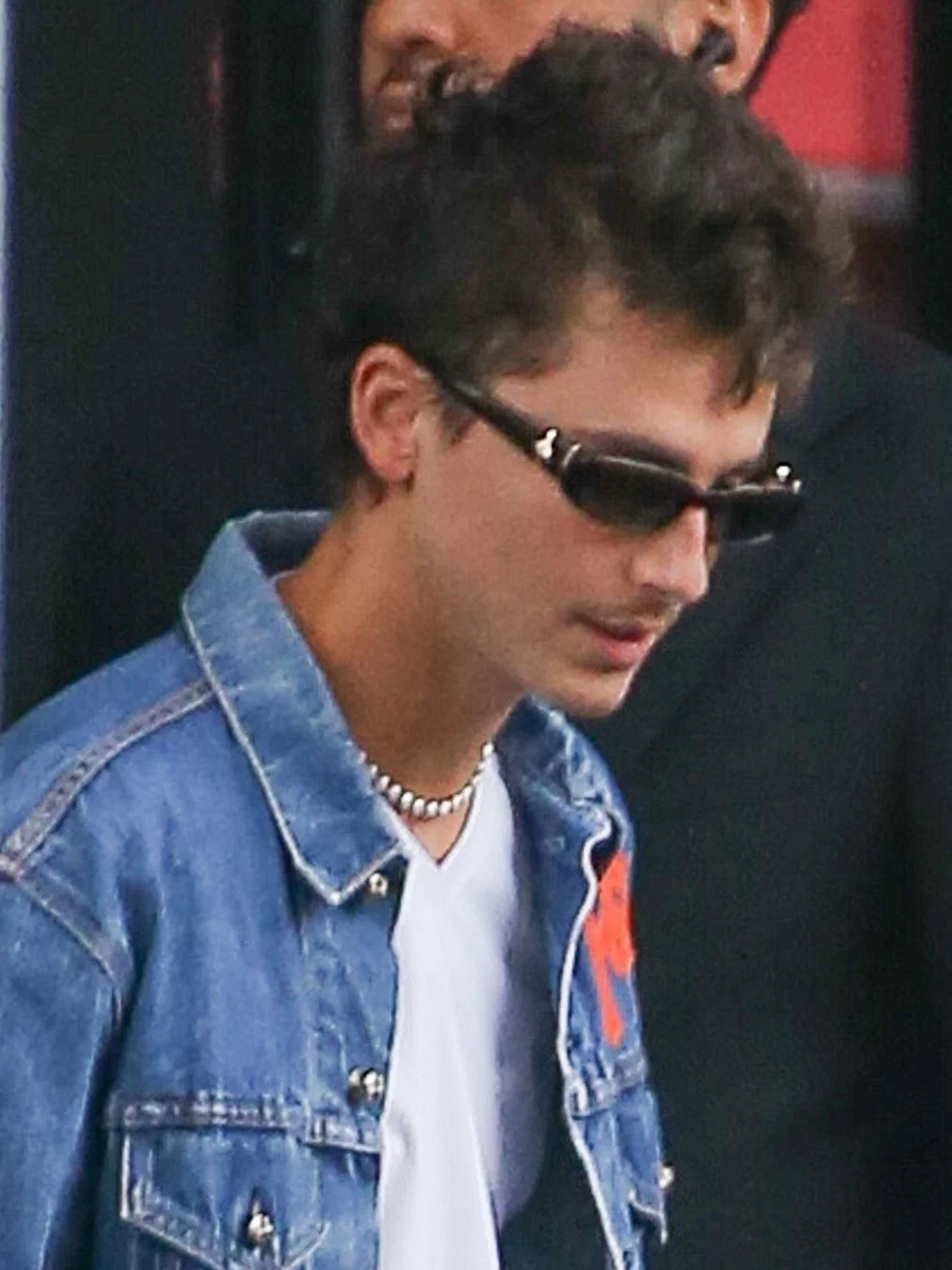 Kylie Jenner e Timothee Chalamet vão para o jogo 4