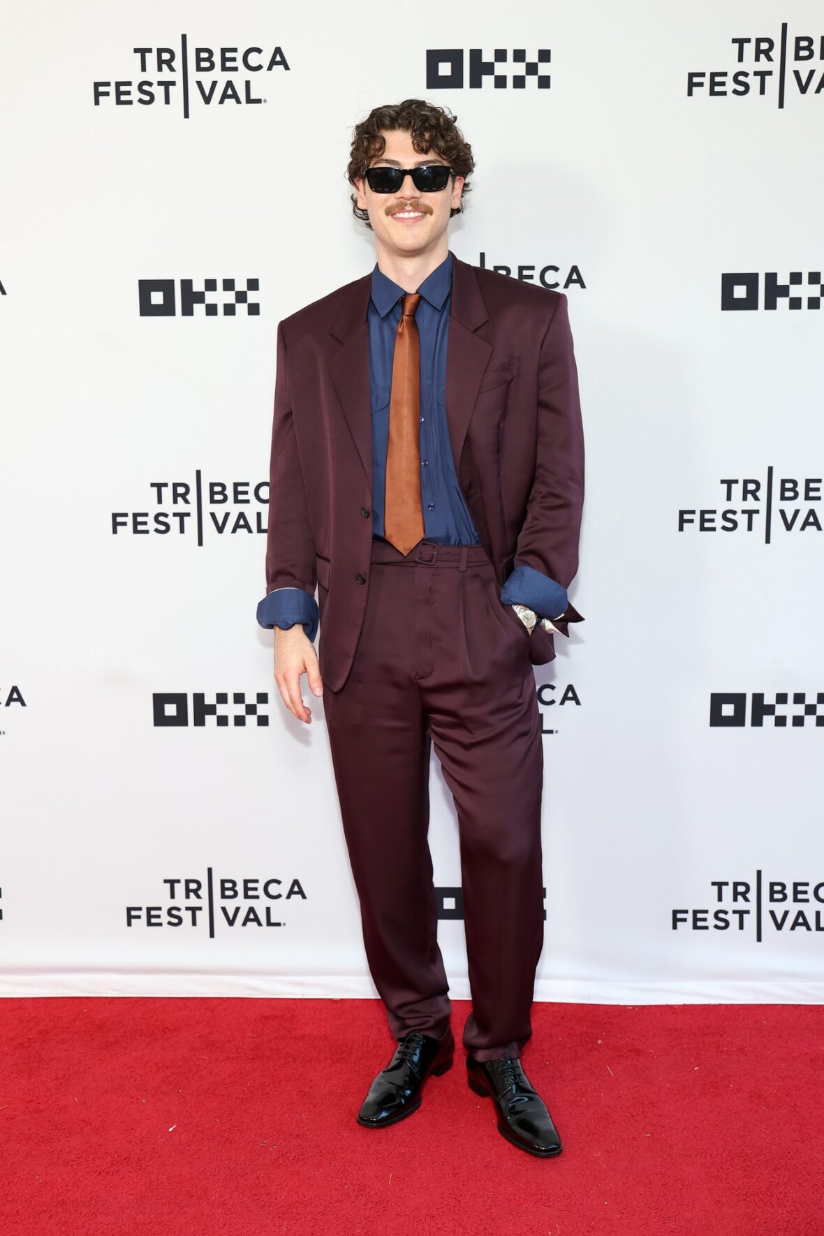 Jack Innanen na estreia de Adultos durante o Tribeca Film Festival