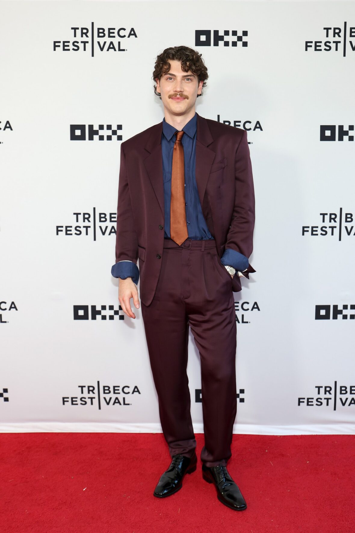 Jack Innanen na estreia de Adultos durante o Tribeca Film Festival
