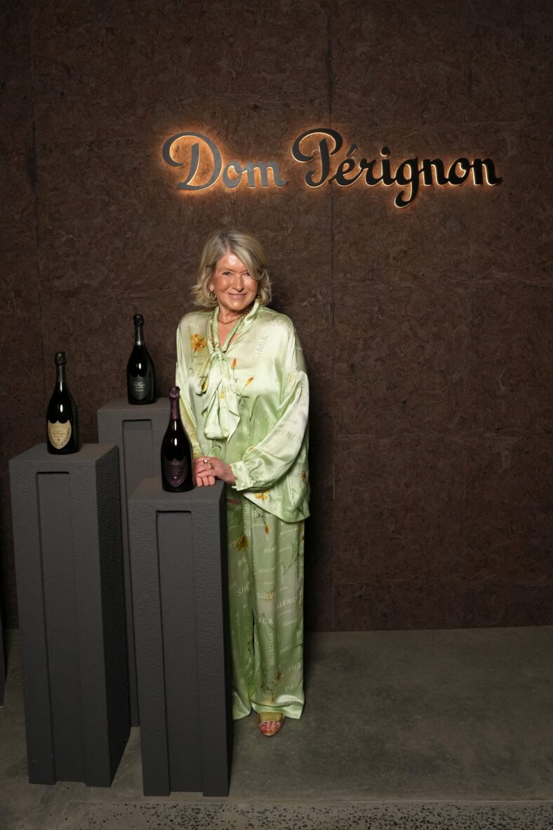 Martha Stewart no evento Dom Pérignon Expressões de Harmonia