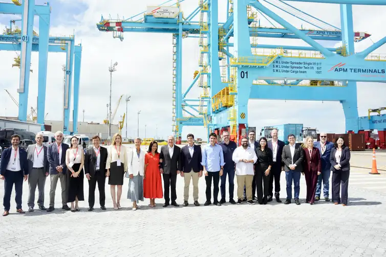 Cabo de Santo Agostinho (PE), 12/06/2026 - Vice Presidente da República Geraldo Alckmin durante cerimônia de entrega oficial do 1º Terminal 100% Elétrico da América Latina da APM Terminals. Foto: Cadu Gomes/VPR. Foto: Cadu Gomes/VPR