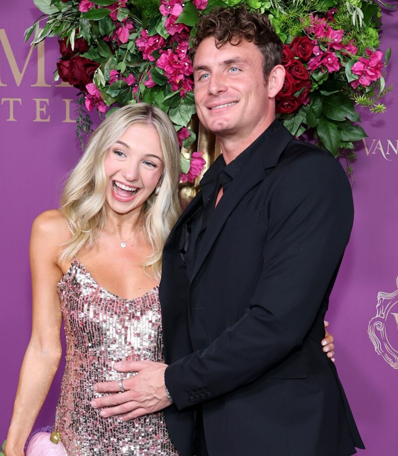 James Kennedy e Jordan Meyers na inauguração do Vanderpump Hotel
