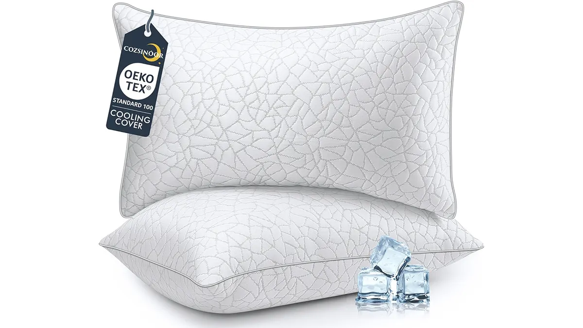 Bring hotel-style comfort to your home with these plush pillows.
