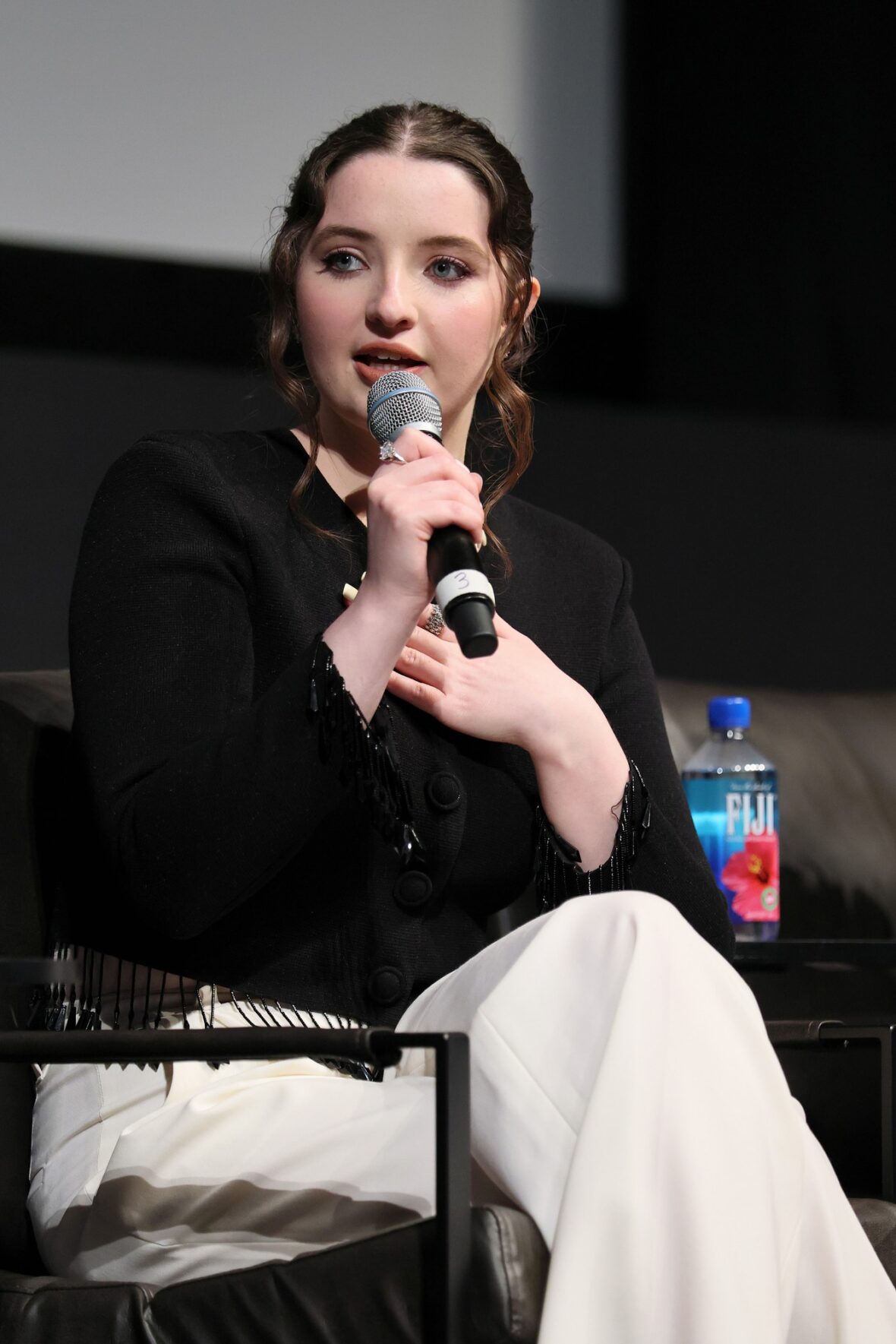 Lucy Halliday participa de Vulture: The Testaments/The Handmaid's Tale durante o Festival Tribeca de 2026
