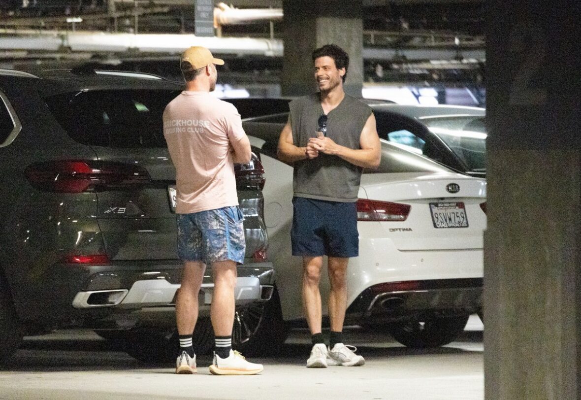 François Arnaud Luke Macfarlane Gym, junho de 2026, West Hollywood