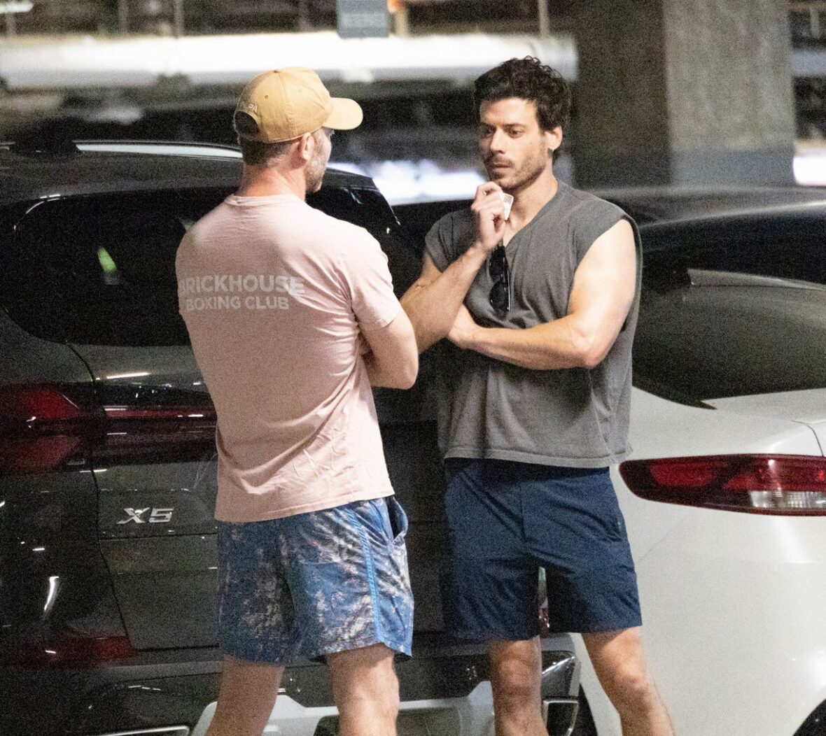 François Arnaud Luke Macfarlane Gym, junho de 2026, West Hollywood